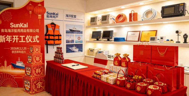 Qingdao SunKai Marine järjestää vuoden 2026 uudenvuoden avajaiset