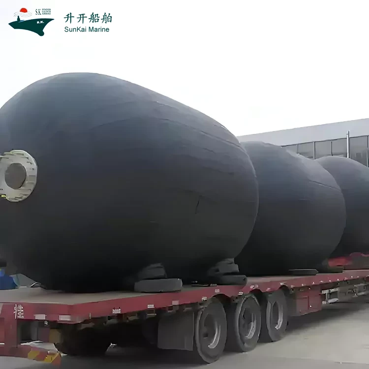 Shengkai Marine Supplies Co., Ltd.:n äskettäin kehitetyt ilmatäytteiset lokasuojat ovat virallisesti vierineet tuotantolinjalta ja tulleet käyttöön
