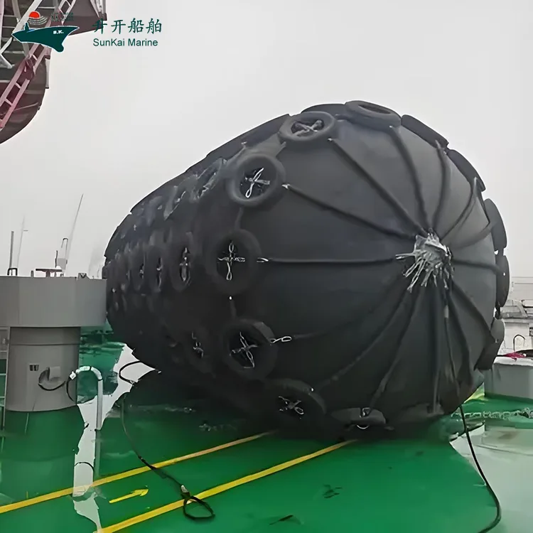 Integroitu Yokohama pneumaattinen lokasuoja